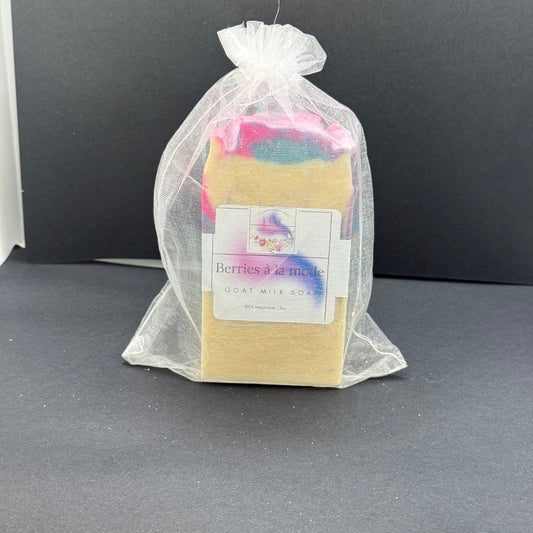 Berries à la  mode Goat-milk Soap