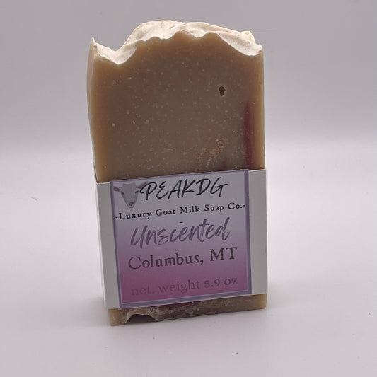 Unscented Goat milk Soap